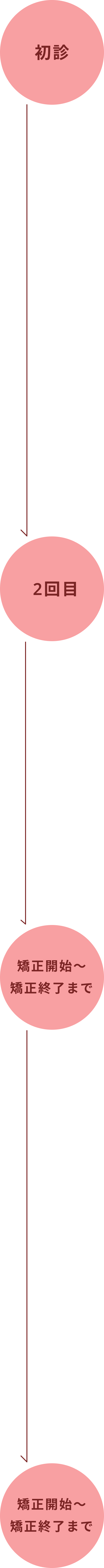部分矯正治療の流れ