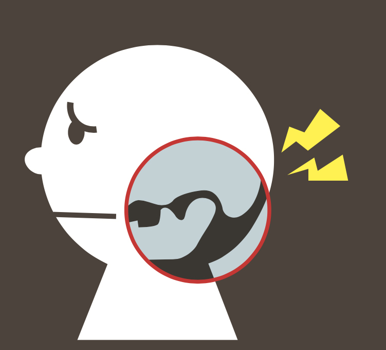 歯ぎしり・食いしばりが引き起こす全身への影響 顎関節・筋肉に起こる障害